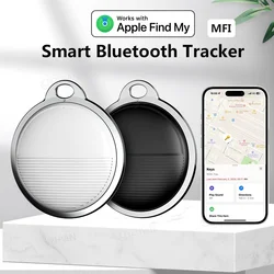 Localizador inteligente de artículos, rastreador GPS, dispositivo Bluetooth, llave/mascotas/bolsa, recordatorio de etiquetas antipérdida, funciona con Apple Find My APP