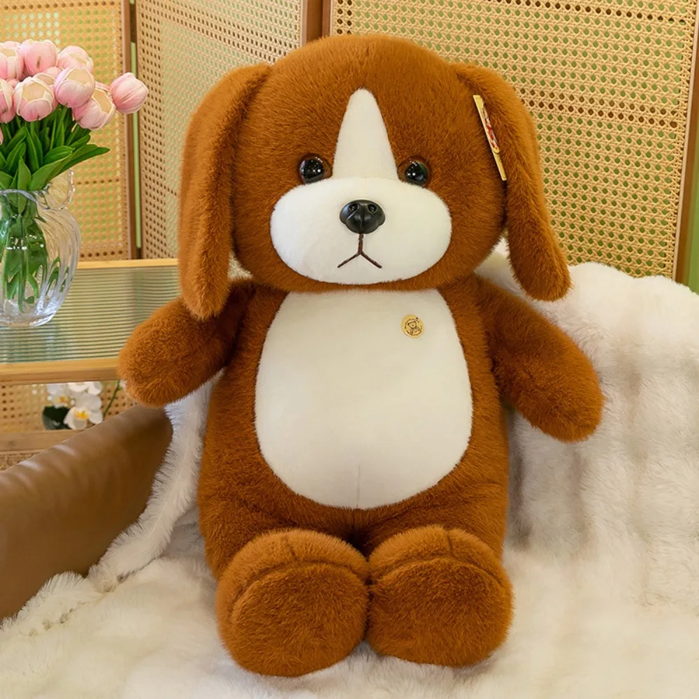 

Big Belly Sitting Dog Plush Toy Lazy Fluffy Grey Wolf Plush Doll 35cm Blue Cat Cute Animal Sleep Pillow Room Decoration