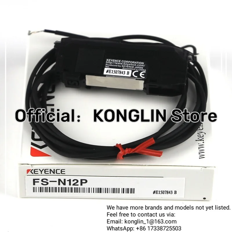 【contattaci-per-i-modelli-aggiuntivi】-sensore-amplificatore-in-fibra-ottica-keyence-fs-n12p-1pc-nuovo-fsn12p