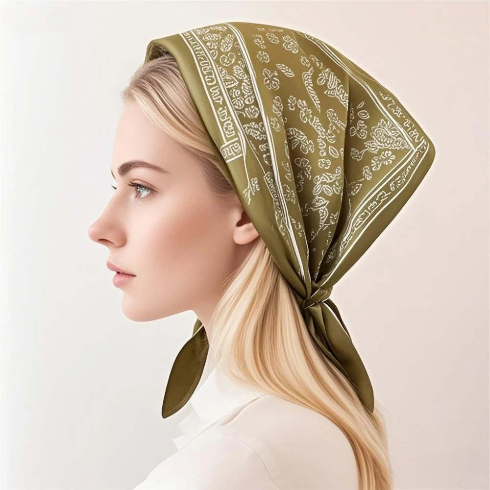 

68 см шарф в горошек с цветочным принтом, женский осенне-зимний шарф из полиэфирного волокна, модная теплая шаль, защита шеи