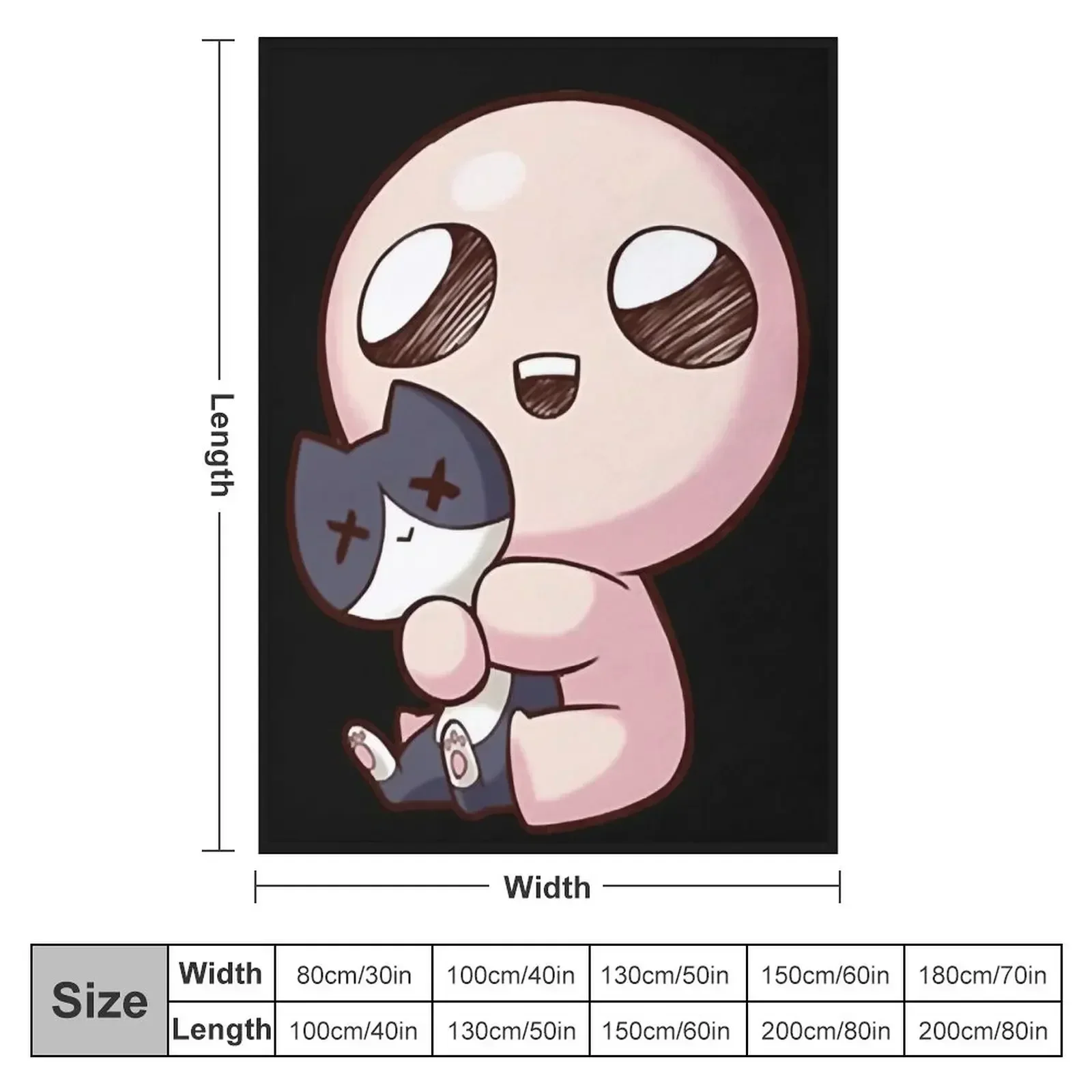 New The Binding of Issac Issac Throw Blanket Moving Luxury Thicken Thermal Decorative Sofa Soft Beds Blankets