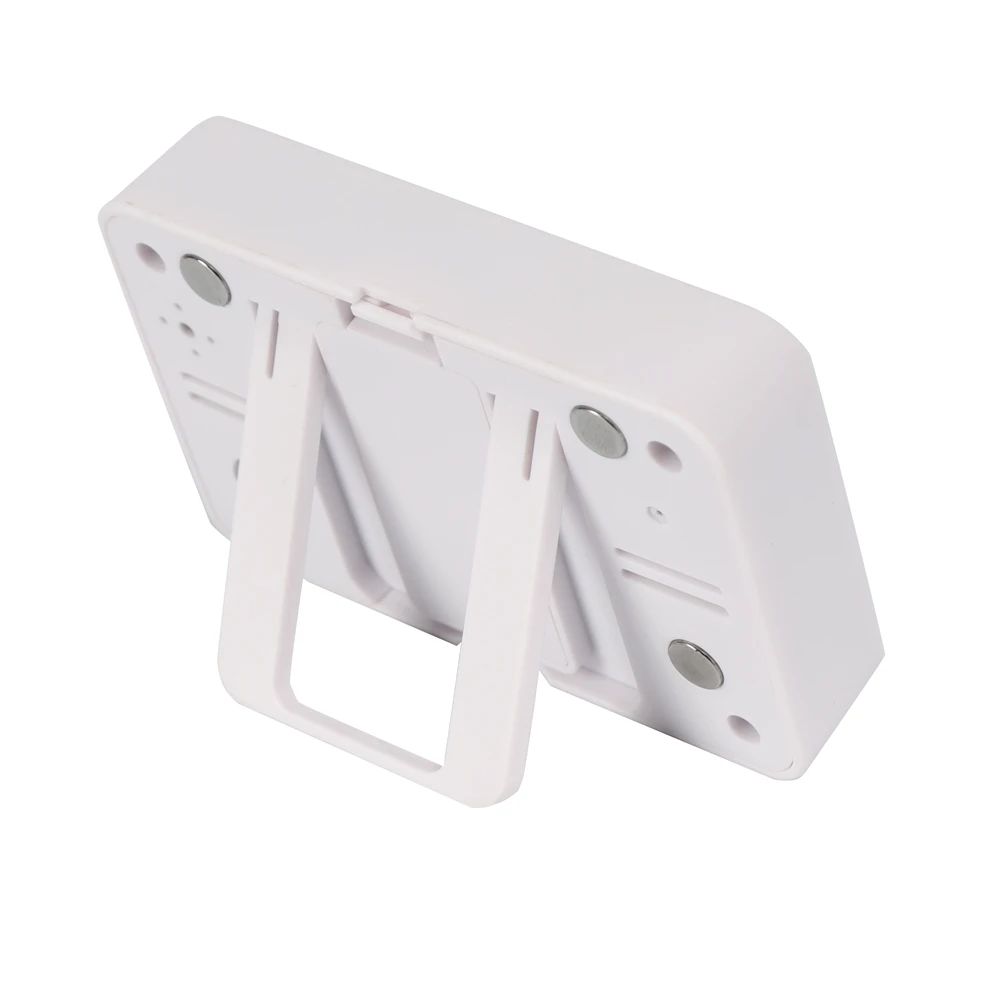 ميزان حرارة رقمي لاسلكي عالي الدقة للثلاجة والفريزر ومراقبة درجة الحرارة وسجل 2 أجهزة استشعار لدرجة الحرارة إنذار -40 ℃ ~60 ℃