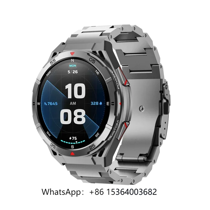 

X2B Smart Watch GPS 3ATM Waterproof Sleep Monitor Fitness Tracker Altitude Compass Sport Smartwatch