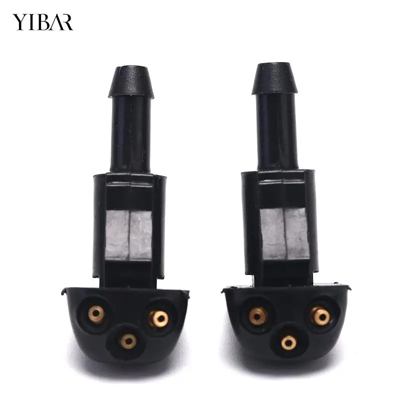 2Pcs Windshield Wiper Washer Spray Nozzle Accent Elantra Sonata Tiburon Kia Optima Amanti Rio Spectra 2004