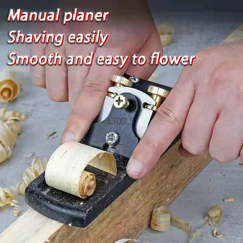 

Деревообрабатывающий рубанок, профессиональный деревянный рубанок для снятия заусенцев, ручной инструмент, ручной строгальный станок с регулируемым лезвием, традиционные рубашки