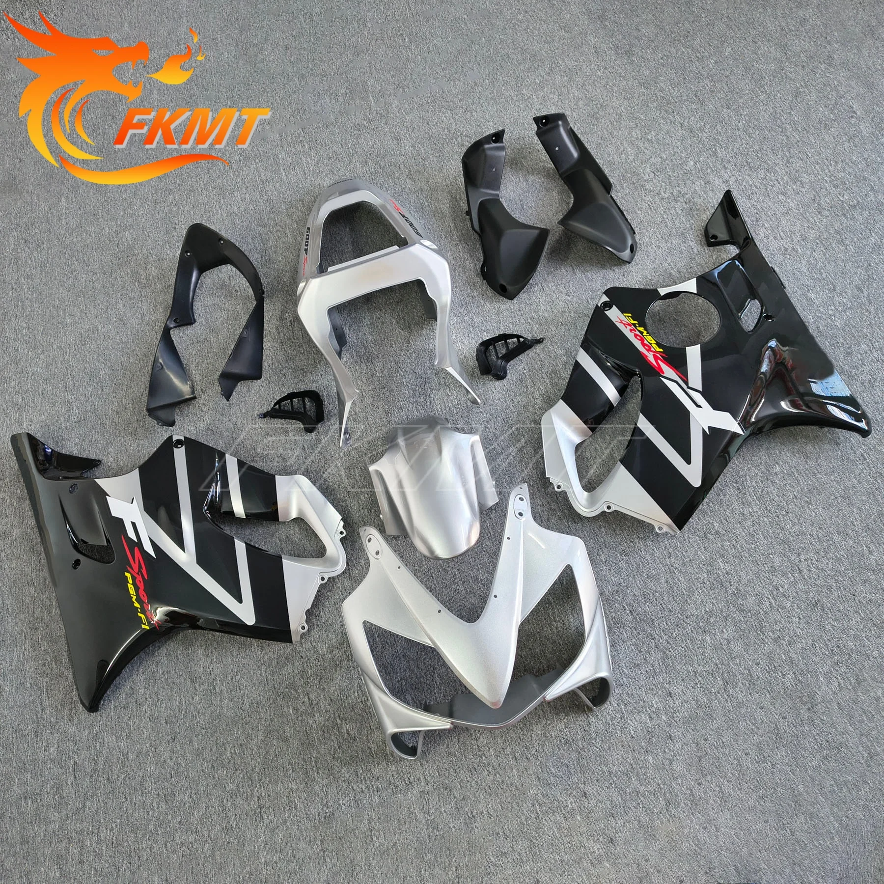 Motorcycle Unpainted INJECTION Fairing Bodywork For Honda CBR600F4I CBR 600 F4I 2001-2003 2002