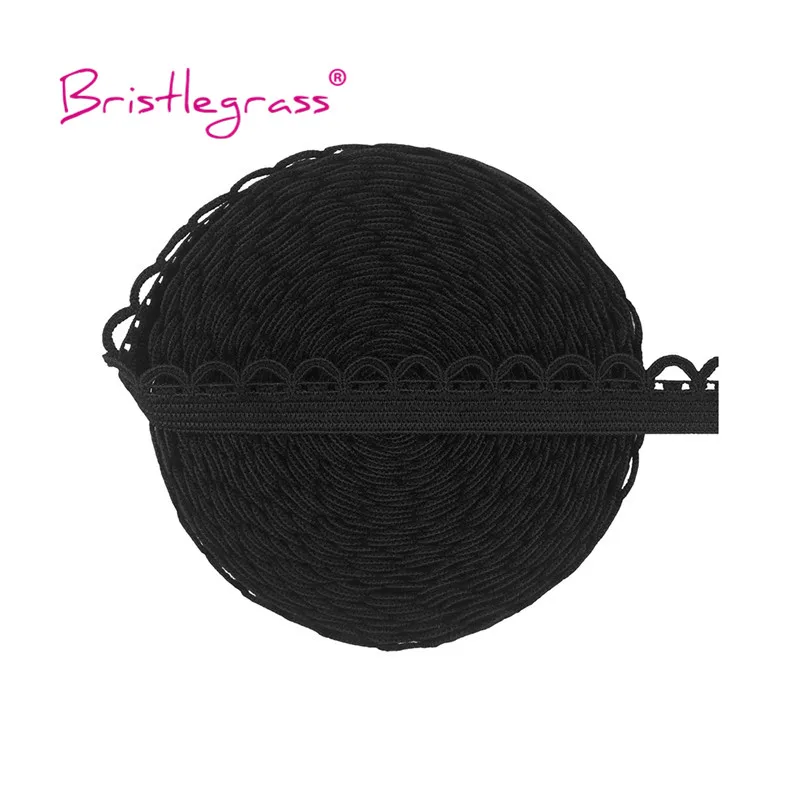 BRISTLEGRASS Picot Loop Lace Trim Elastics 3/8\