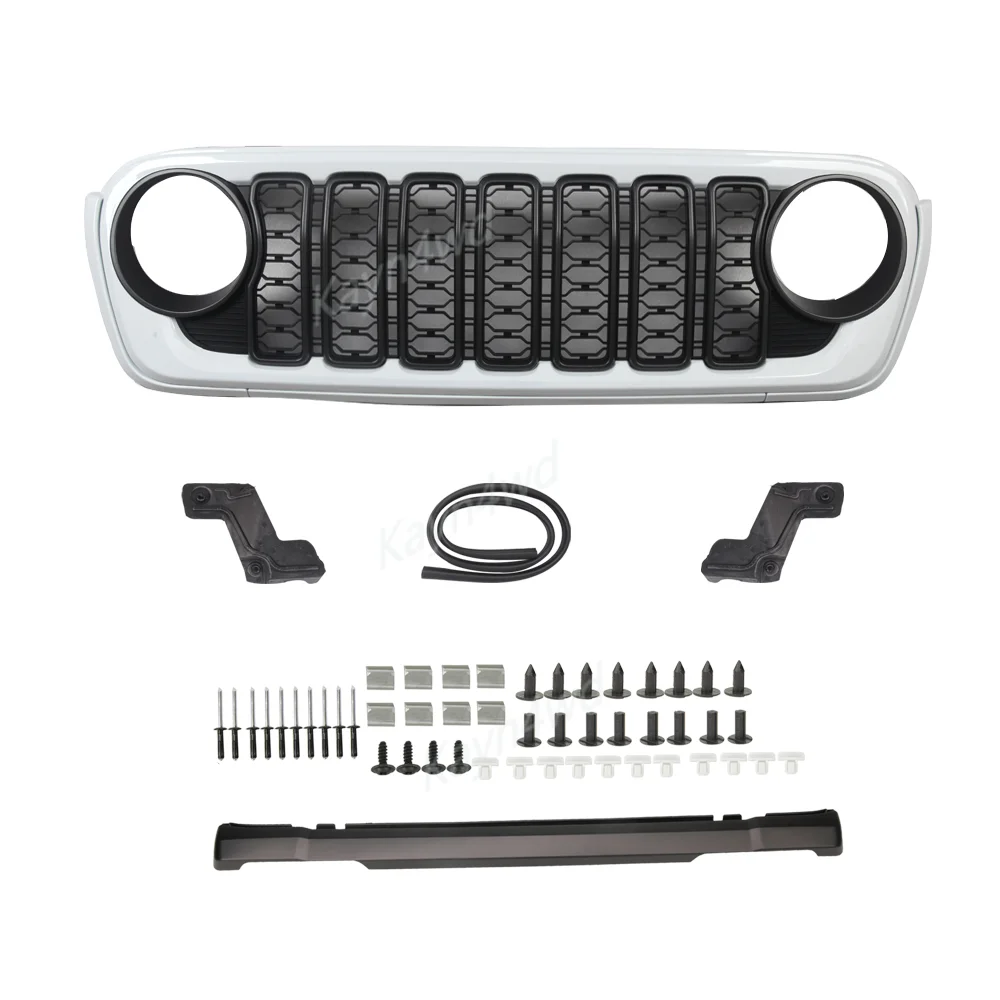 Offroad 4x4 Accessoires Meerdere kleuren 20e verjaardag voorbumper racing grills voor 2018-2025 Jeep Wrangler JL JT