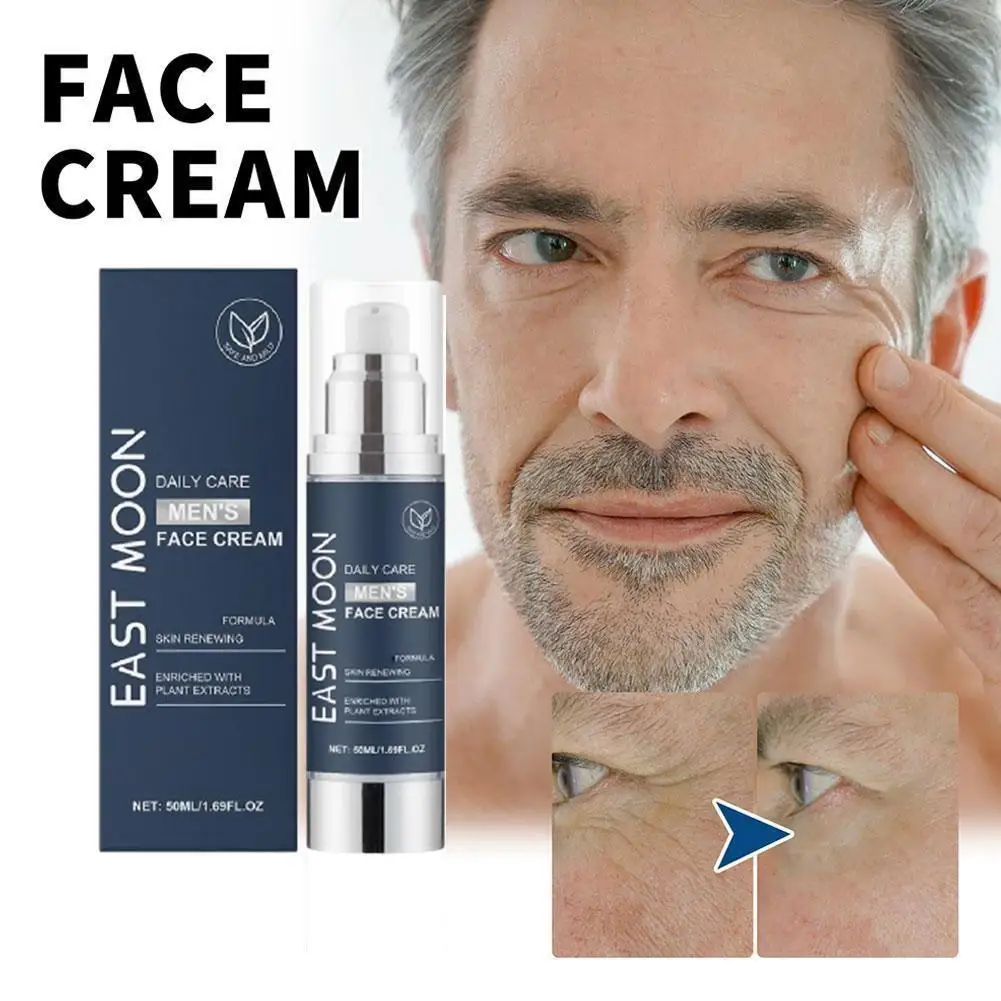 

Men's Face Cream Lighten Fine Lines Firming Hydrating Hydrating Brightening Skin Hydrating Face Cream Men's Facial Cream 50ml