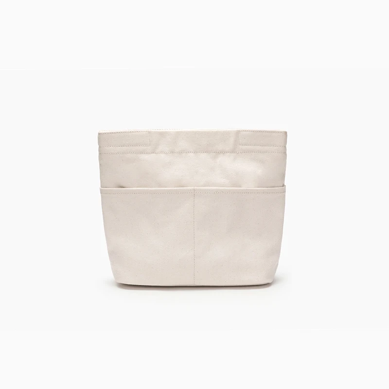 Canvas bag Large capacity liner bag Middle bag Multi bag design Finishing lining Cosmetic storage bag support