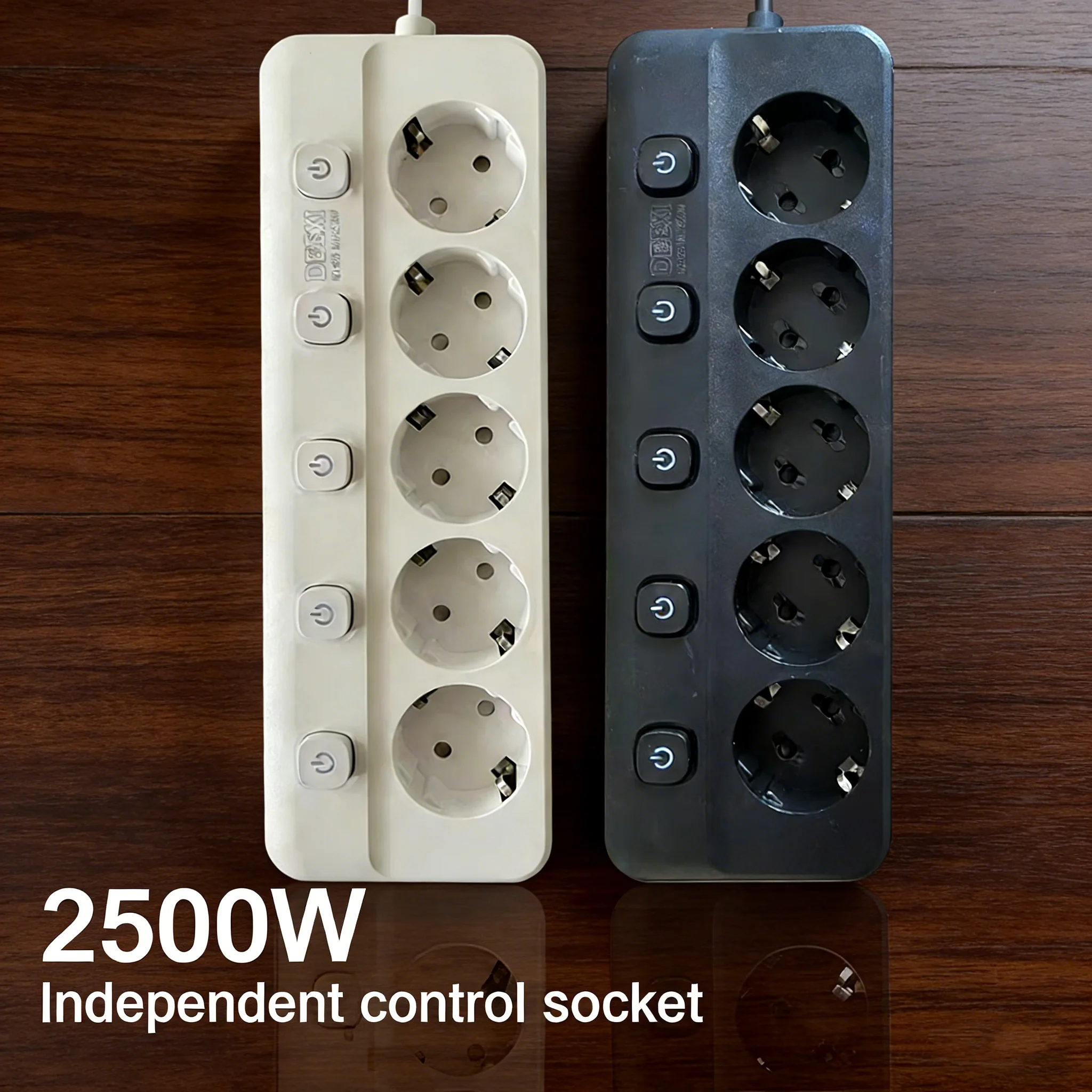 Power Strip EU Plug AC Outlets Multitap Socket Extension Cord Electrical With USB Type C PD Fast Charging Network Filter Adapter