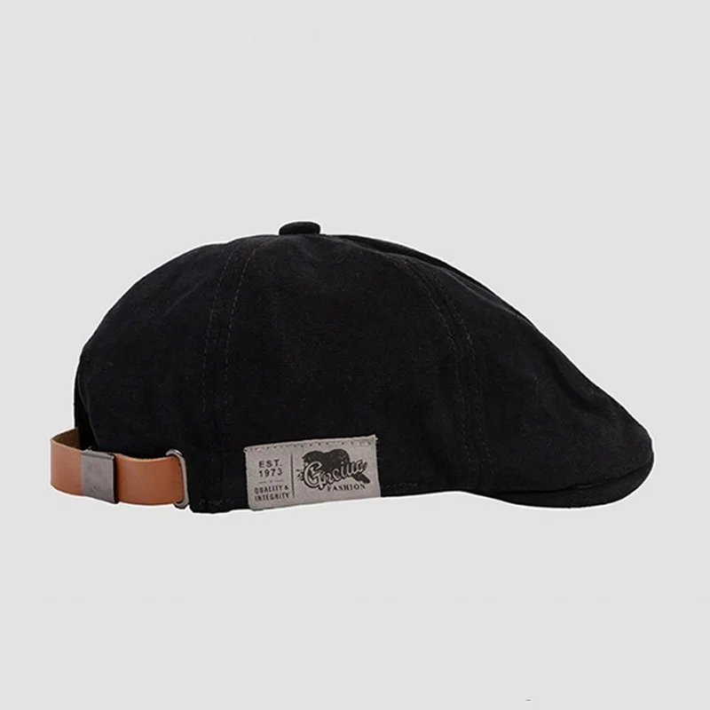 Cotton Peaky Blinders Caps für Herren Hüte Baskenmützen Britischer Western-Stil Ivy Cap Klassische Winterfrau Vintage Leinen Baskenmütze