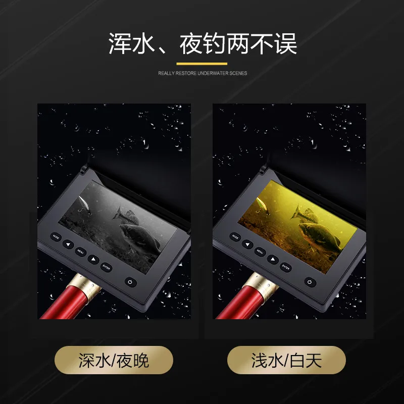 Wizualny kotwik wędkarski, kotwica do wędkowania, ryba, wideo podwodne w wysokiej rozdzielczości, artefakt wędkarski.