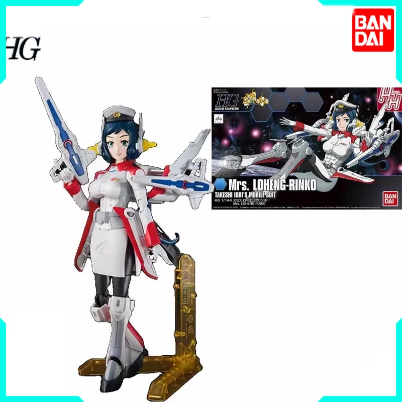 ORIGINAL BANDAI GUNDAM HGBF 1/144 MRS. LOHENG-RINKO TAKESHI IORI'S MOBILER ANZUG ACTION FIGUR SPIELZEUG GESCHENKE FUR KINDER