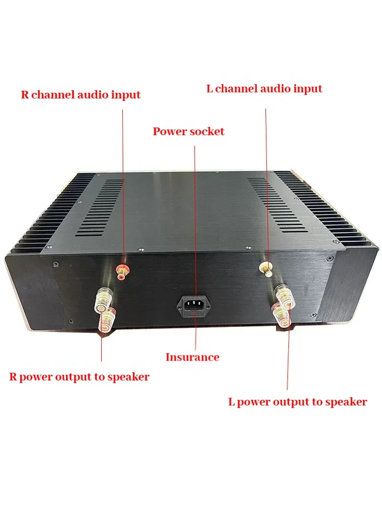 CHUBAN Reference  PASS A5 field tube pure Class A line 50W high power home power amplifier view 4