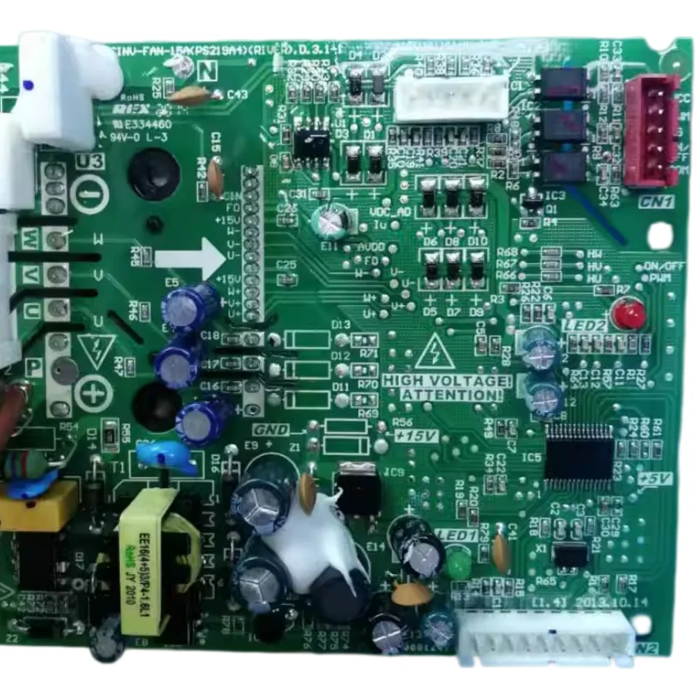 Air Conditioning Parts Compatible with V4+ Central Air Conditioner DCINV-FAN-15A(PS219A4)(RIVER).D.3.1-1 Fan Frequency Module
