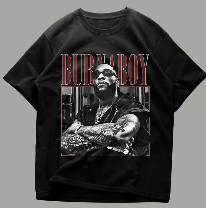 Burna Boy Shirt, Love Graphic Tee, 90S Vintage Style Concert Merch Gift