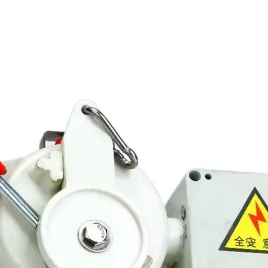 Bi Directional Pull Rope Switch With Terminal Box Aluminum Alloy IP66 Stop For Conveyor Belt Control Switch Bi