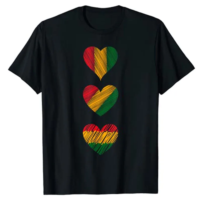 

Black Love Soulful Couples Matching African Pride Colors T-Shirt Juneteenth Graphic Tee Tops Ethnic Love Outfits Novelty Gifts