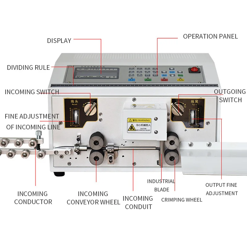 Automatic Wire Harness Wire Cutting Stripping Machine Cable Stripper Automatic Wire Stripping Machine