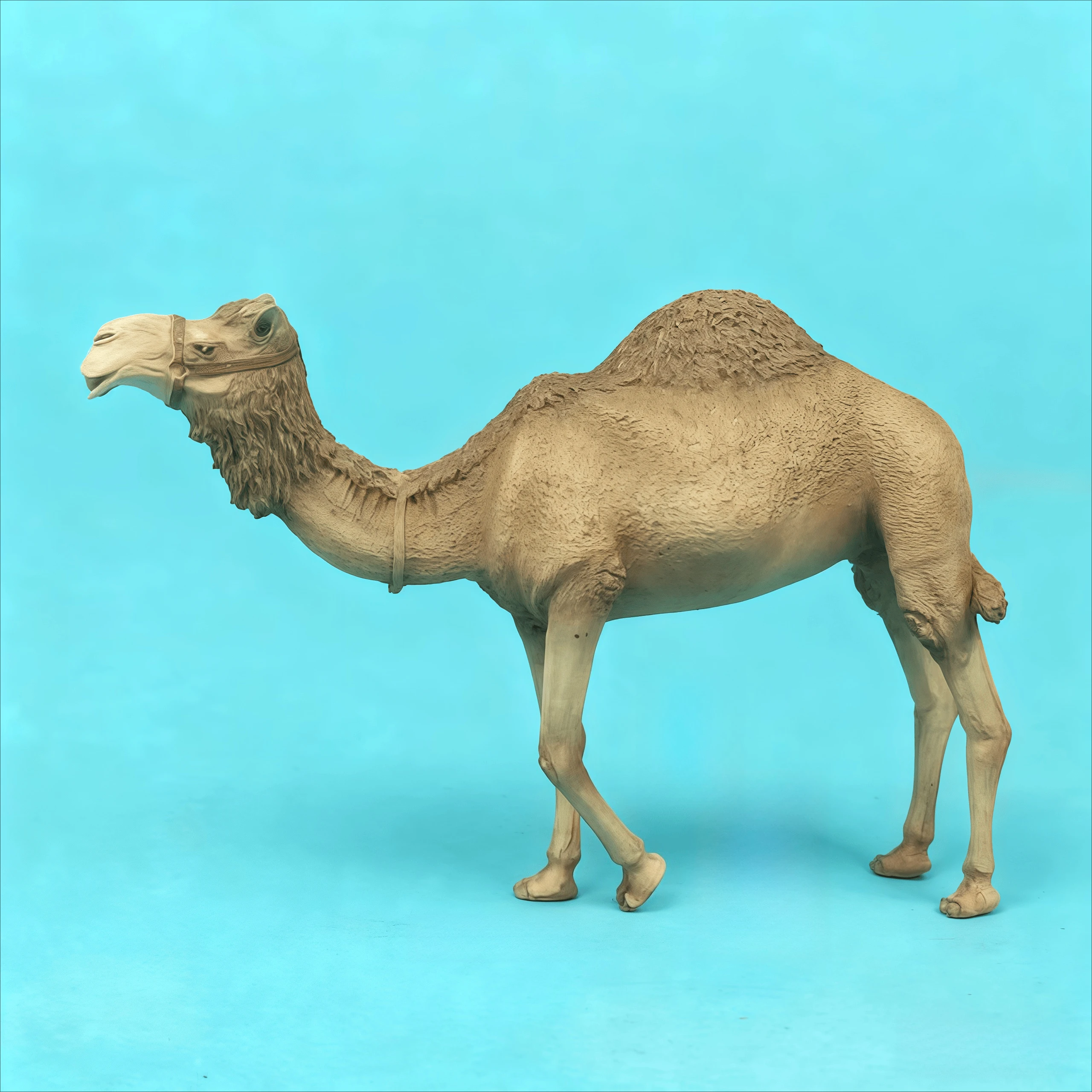 

Прецизионный комплект для сборки модели из литья смолы 1/35, GK, модель сцены верблюда пустыни, североафриканской сцены, неокрашенный