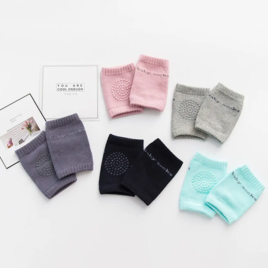 5 Pairs Baby Knee Pads for Crawling Kid Non-slip Crawl Cushion Toddlers Protector Safety Kneepad Leg Warmer Girl Boy Accessories