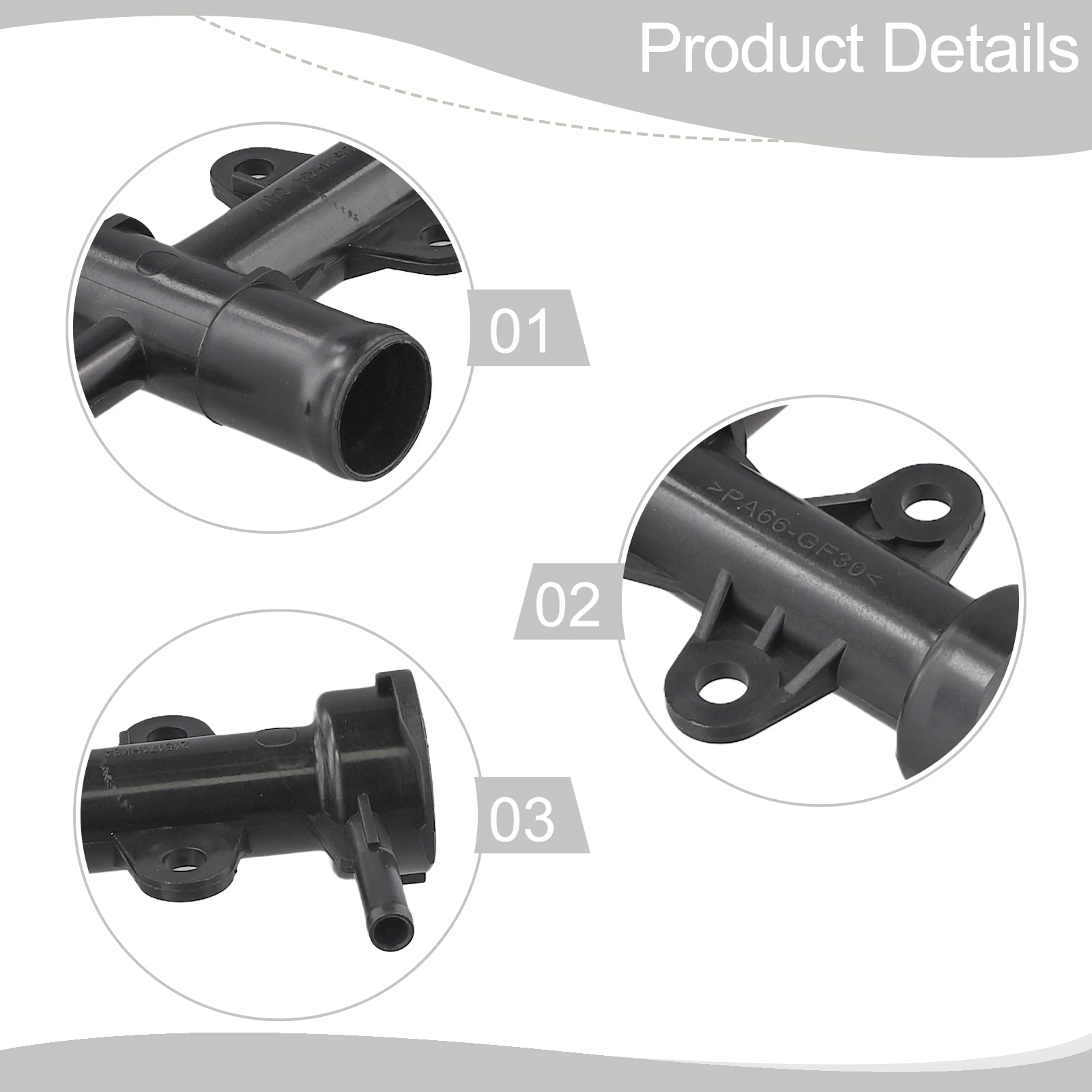214183AB3A Cooling Filling Port Cooling Filling Port Engine Coolant Filler Neck For Nissan March For Nissan Note