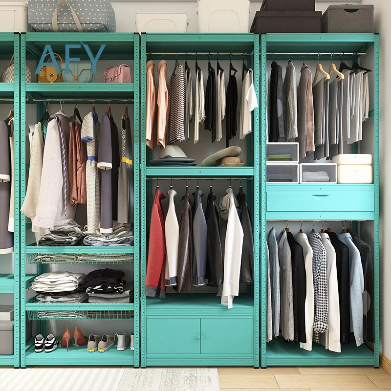 Open Cloakroom Cabinet Combination for Home Office Entryway Storage for Modern Living Room Hallway Organization