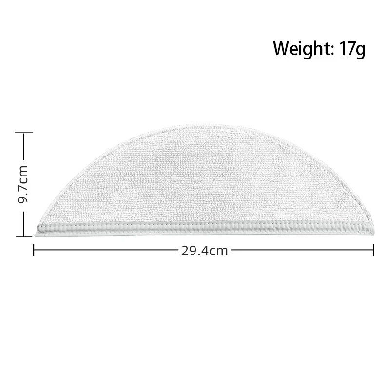 Suporte Mop substituição com um Mop, varrendo Acessórios Robô, Adequado para Xiaomi Lydso R1