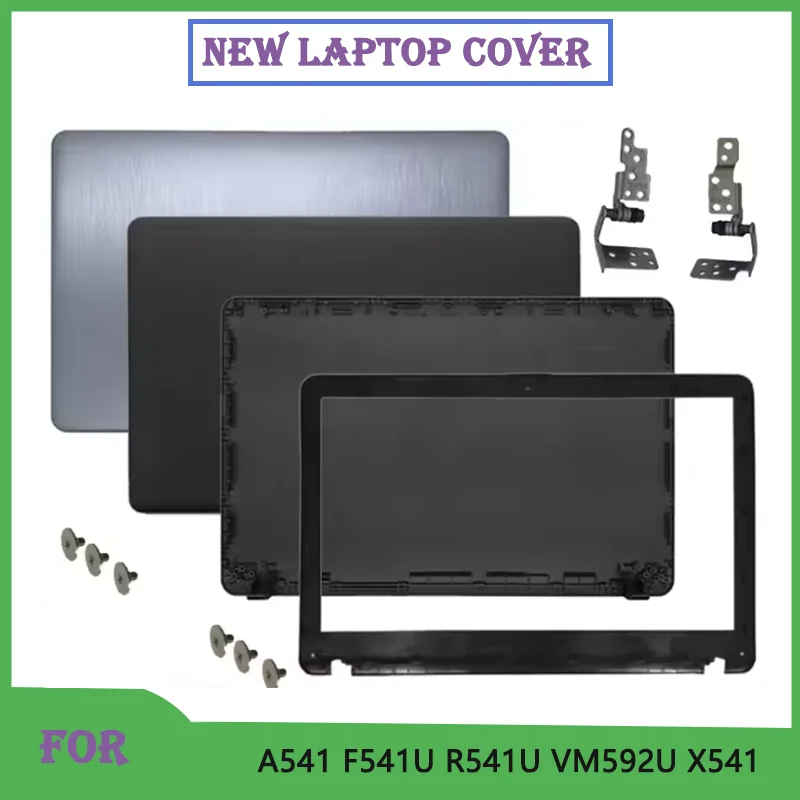 Новый для X541 X541U A541 F541U R541U VM592U R541 VM592 верхний корпус ЖК-дисплея для ноутбука/задняя крышка/передняя панель/нижняя часть корпуса/петли 15,6 дюйма