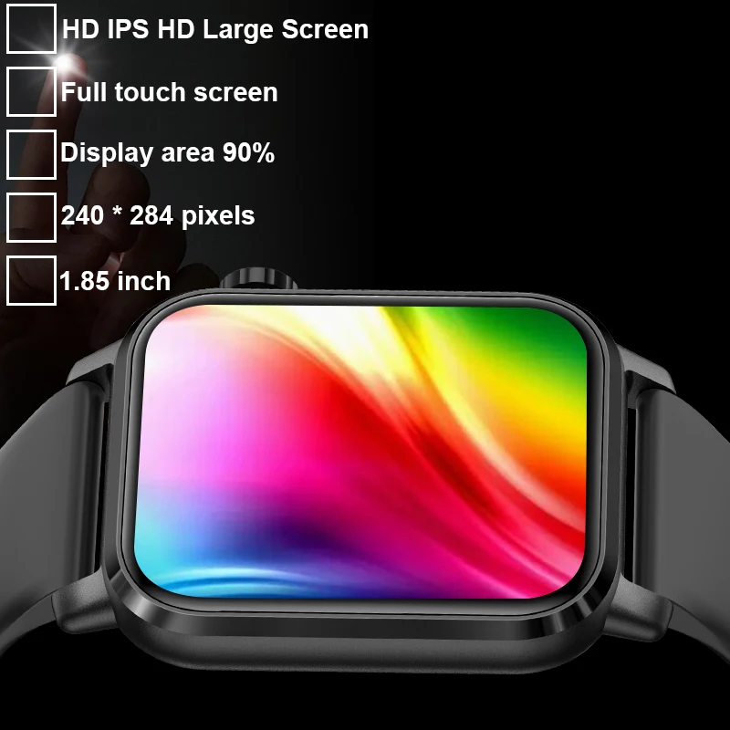 LIGE LED Flashlight 3D Dynamic Dial Smart Watch Waterproof Health Monitor Bluetooth Call Custom Watch Faces SmartWatch Men Women