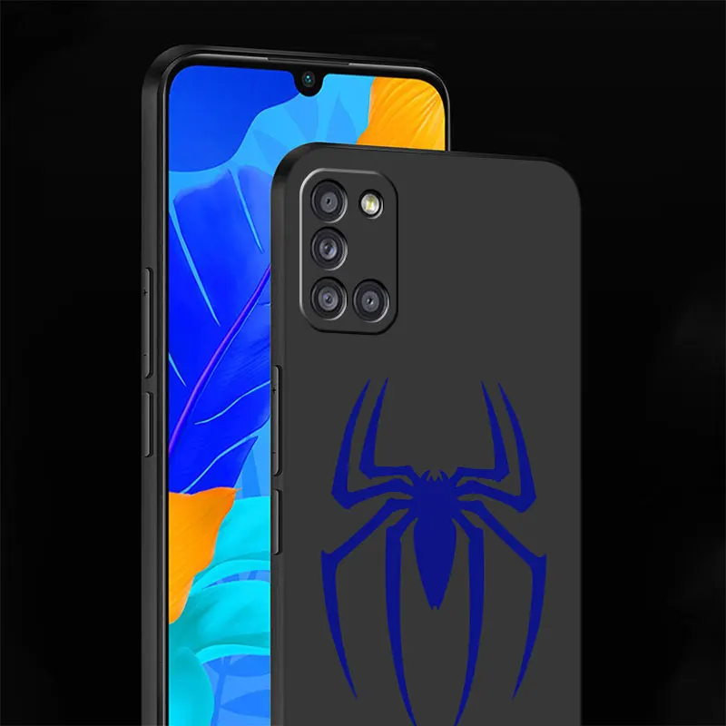 phone Cases for Samsung A55 A22 A14 5G case A12 A35 A54 A73 A70s A15 A24 4G funda Antiscratch cover Spider Man Fashion Cool Logo