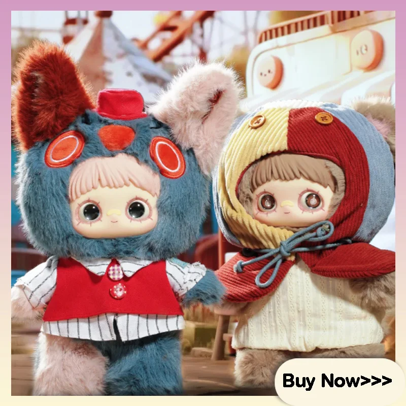 Maymei V4 Forgotten Funfair Series 400% Large Size Vinyl Plush Blind Box Toy Doll Interchangeable Eyes Surprise Mystery Box Gift