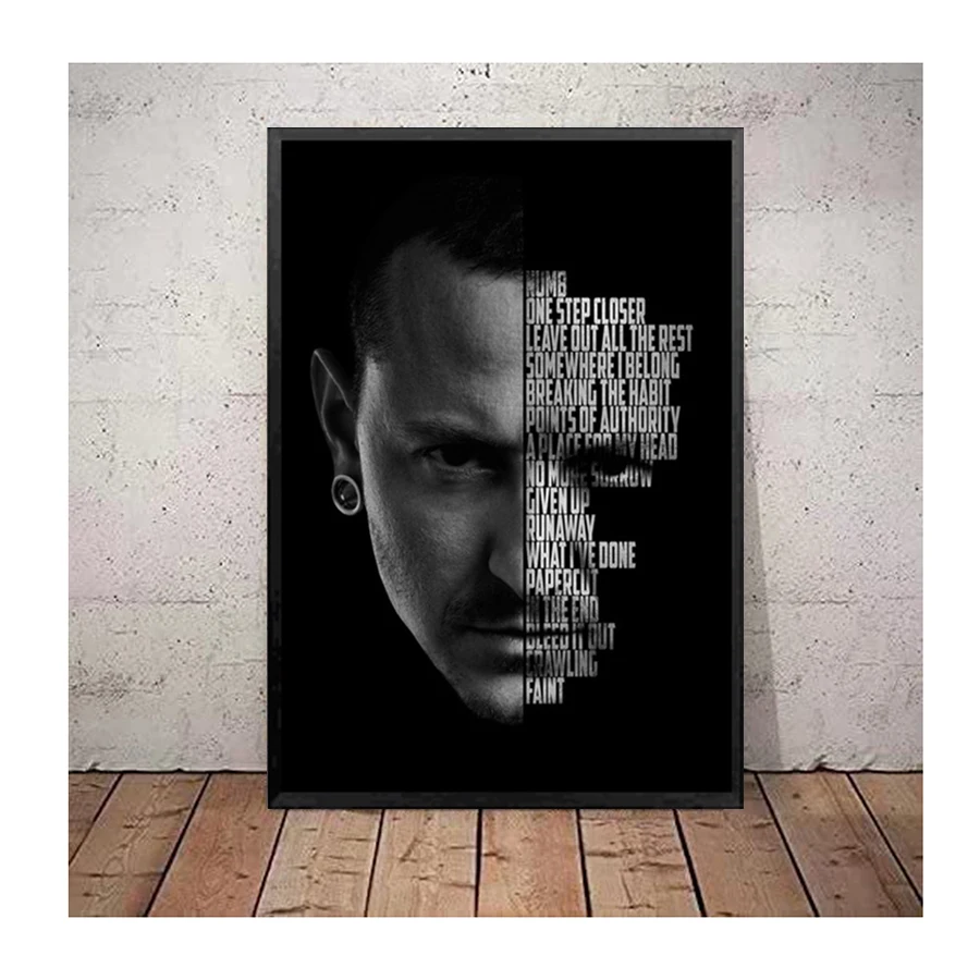 5D DIY Full Square/Round Drill Diamond Painting Chester Bennington Music Star  Embroidery Rhinestones Cross Stitch