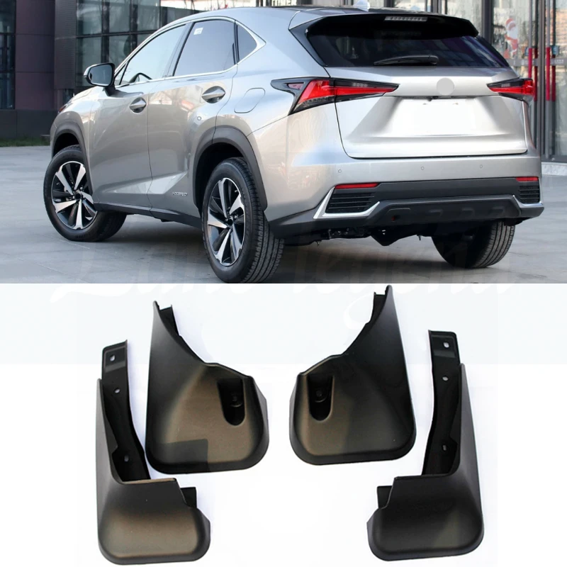 For Lexus NX NX200 300H AZ10 2015~2021 Mudguards Mudflaps Fender Mud Flap Splash Mud Guards Cover Wheel Auto Parts Accessories