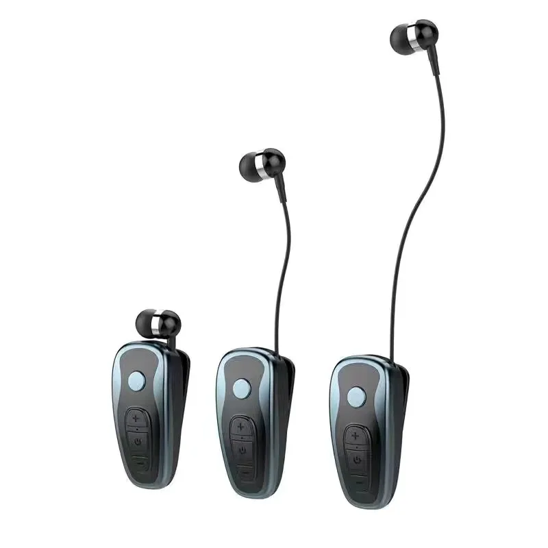 Driving Wireless Earphone Bluetooth-compatible 4.1 Headset Vibrating Alert Wear Clip Earphone Wireless Earphone Earsets With Mic