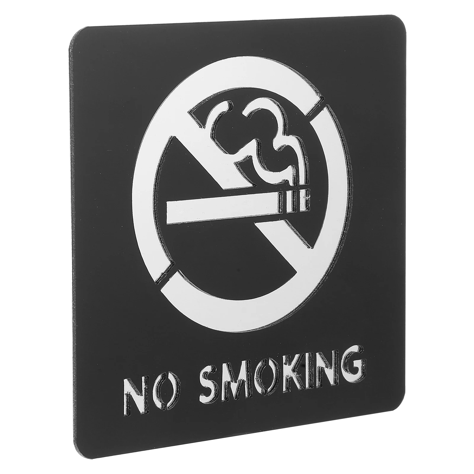 

Waterproof Self-Adhesive No Smoking Sign Anti-Smoking Sticker Office Bathroom Hallway Public Area Warning Decal Business