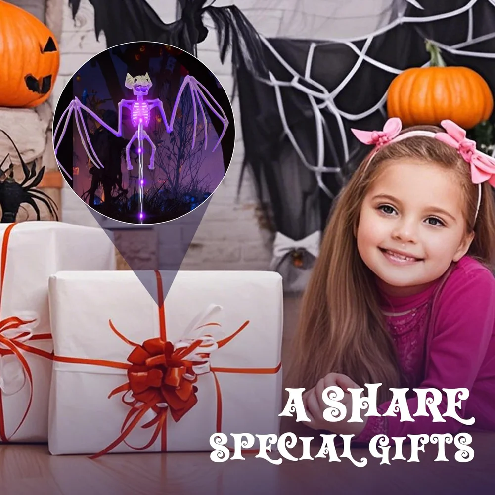 

BYBS-Набор из 2 солнечных садовых светильников для Хэллоуина, для дома/на могилу/для двора/в подарок