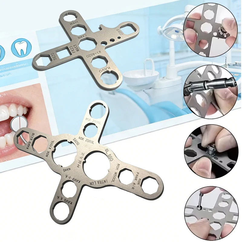 

Dental Turbine Handpiece Rotor Removal Tool For KAVO W&H Implant Motor Cartridge Repair Wrench