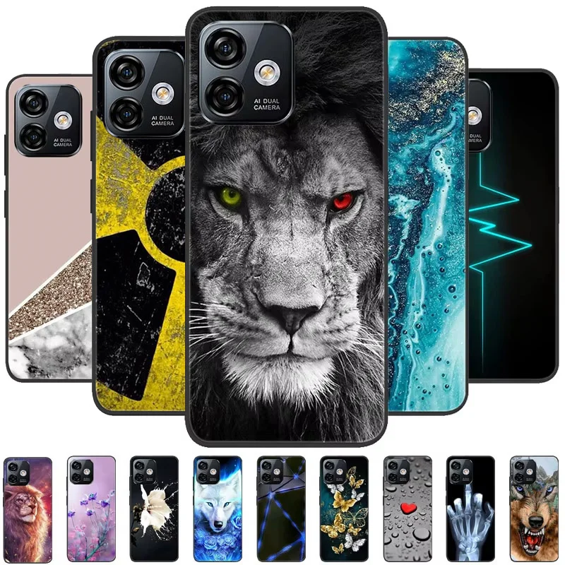 For Ulefone Note 16 Pro Case Shockproof Soft TPU Silicone Phone Cover For Ulefone Note16 Pro 16Pro 6.52'' Funda Capa Cartoon