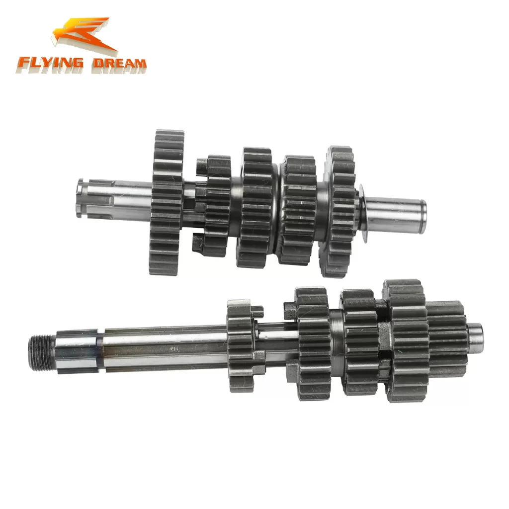 Mototcycle ZS190 Z190 W190 Transmission Gear Box Main Counter Shaft Kit For Original ZongShen 190cc Engine Dirt Pit Bike Atv