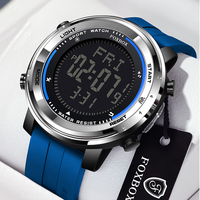 FOXBOX Digital Watch Men Outdoor Sports Waterproof Luminous Men Watch Fashion Military Quartz Wrist Watch For Men Montre Homme