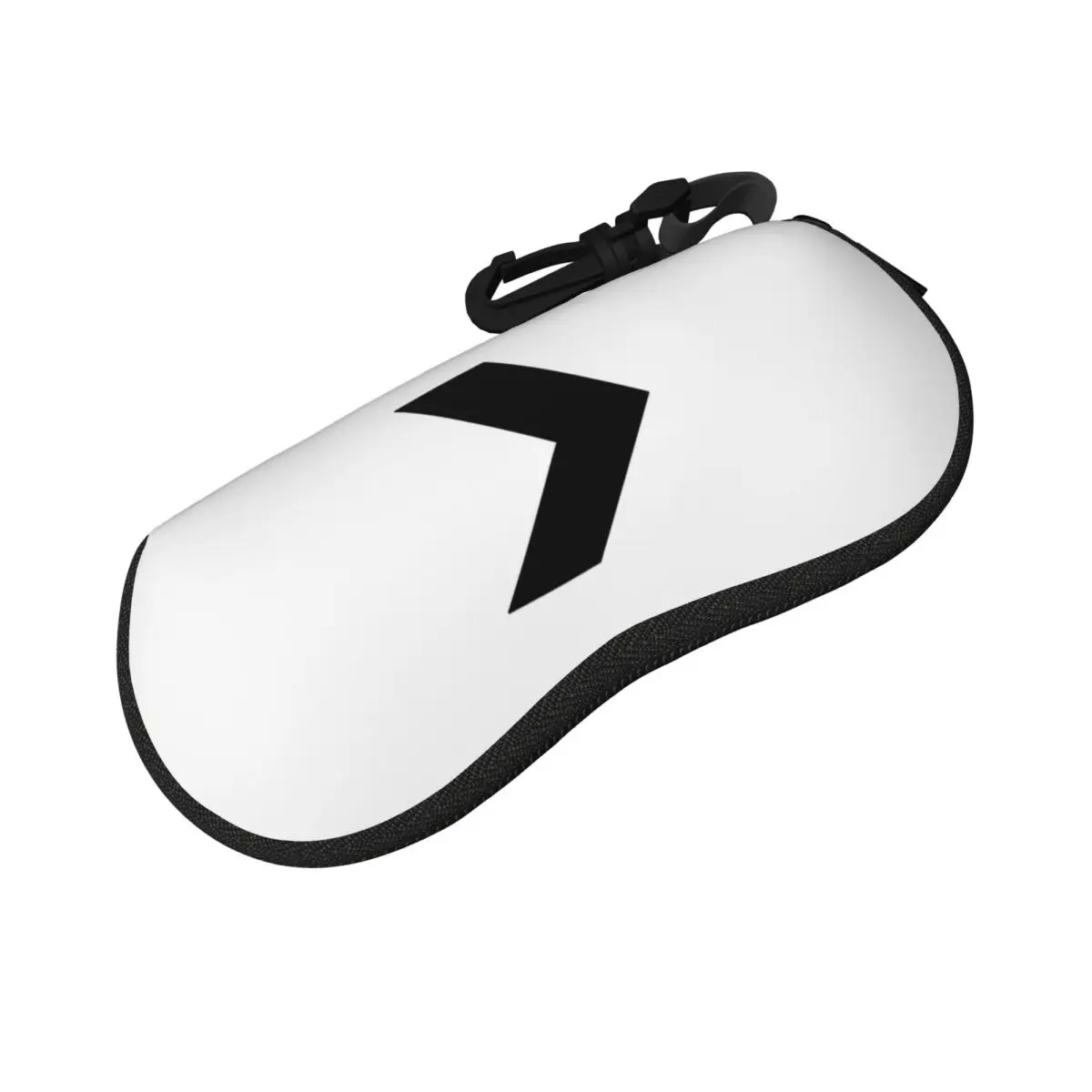 

Black And White Chevron Pattern Shell Glasses Case Protective Sunglasses Box Women Men Soft Eyeglasses Bag Pouch