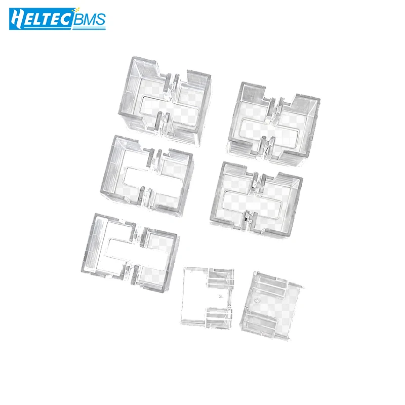 Wyjmowana, łączone do siebie puszka na baterie 18650, 5-10A, wysoki prąd, PC ABS, uchwyt do przechowywania akumulatorów, DIY Power Bank — zdjęcie produktu 6