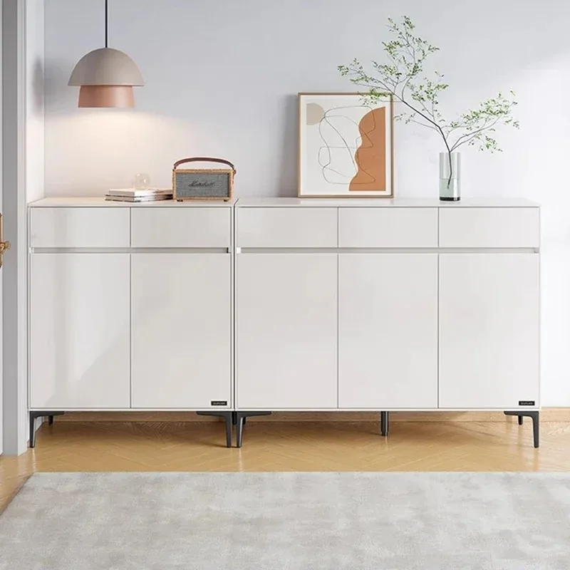 

Safe Design Shoe Cabinet Modern Aesthetic Accent Unique Nordic Luxury Cute Shoe Shelf Save Space Accent Muebles Home Decoration