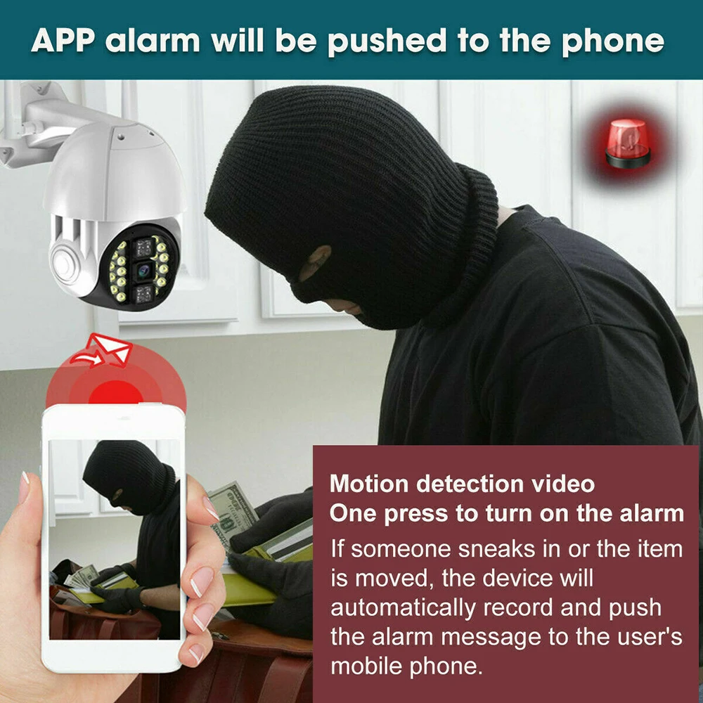 1080p Wireless Ir Cam Video Surveillance Ip Camera Baby Monitor Night Surveillance Camera Camera Auto Tracking Ptz Cam