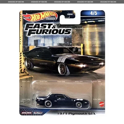 Genuine Hot Wheels Premium Car Fast and Furious Voiture Diecast 1/64 Toyota Land Cruiser Dodge Charger Hellcat Toys for Boys