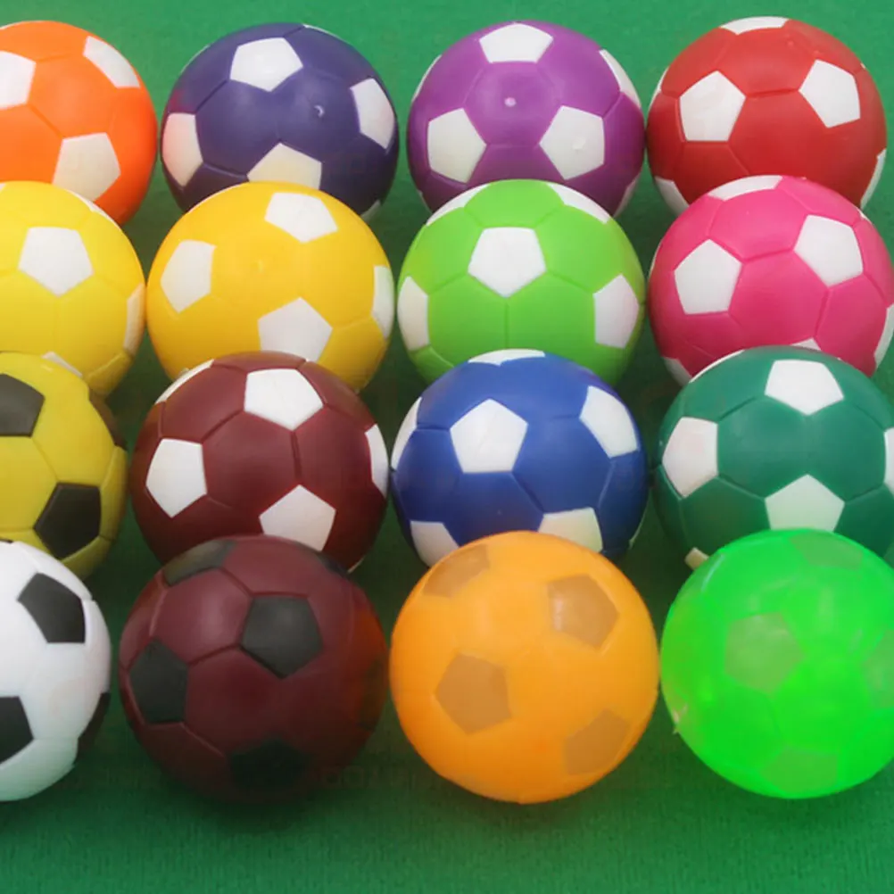 

9 Pcs Table Soccer Tabletop Ball Football Toy Foosball Balls Game Kids Billiards
