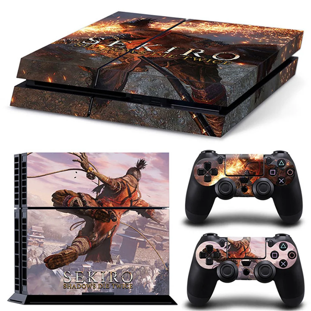 Sekiro Game Accessories For Ps4 Console Skin Sticker