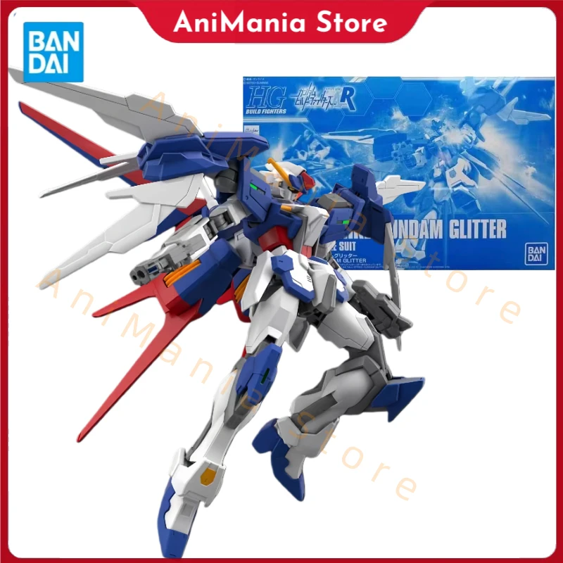 

Bandai Original MODEL KIT HGBF 1/144 TALL STRIKE GUNDAM GLITTER Action Figure Assembly Model Toy Gifts For boy Collectible